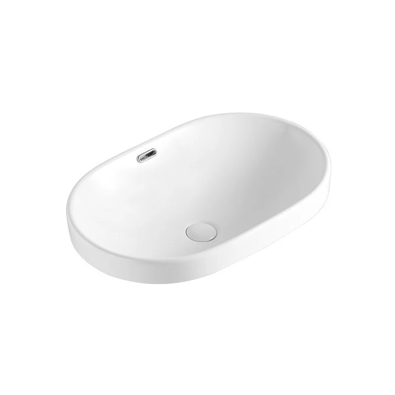 Orange B05-600W раковина встраиваемая санфарфор, белый глянец Orange B05-600W раковина встраиваемая санфарфор, белый глянец