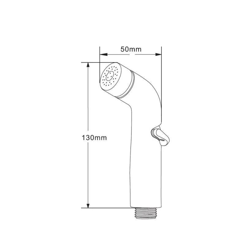 Гигиеническая лейка Orange HS003cr хром