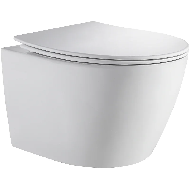 Orange C07-150W унитаз подвесной безободковый санфарфор с микролифтом TORNADO, белый Orange C07-150W унитаз подвесной безободковый санфарфор с микролифтом TORNADO, белый