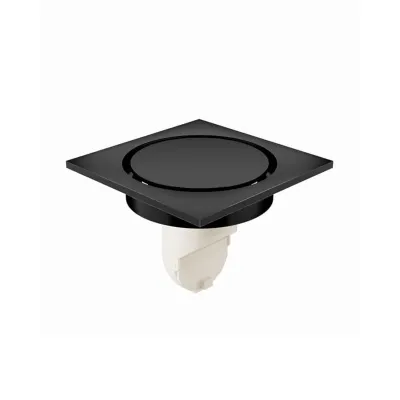 Душевой трап Orange TR01-003b, 100х100, черный