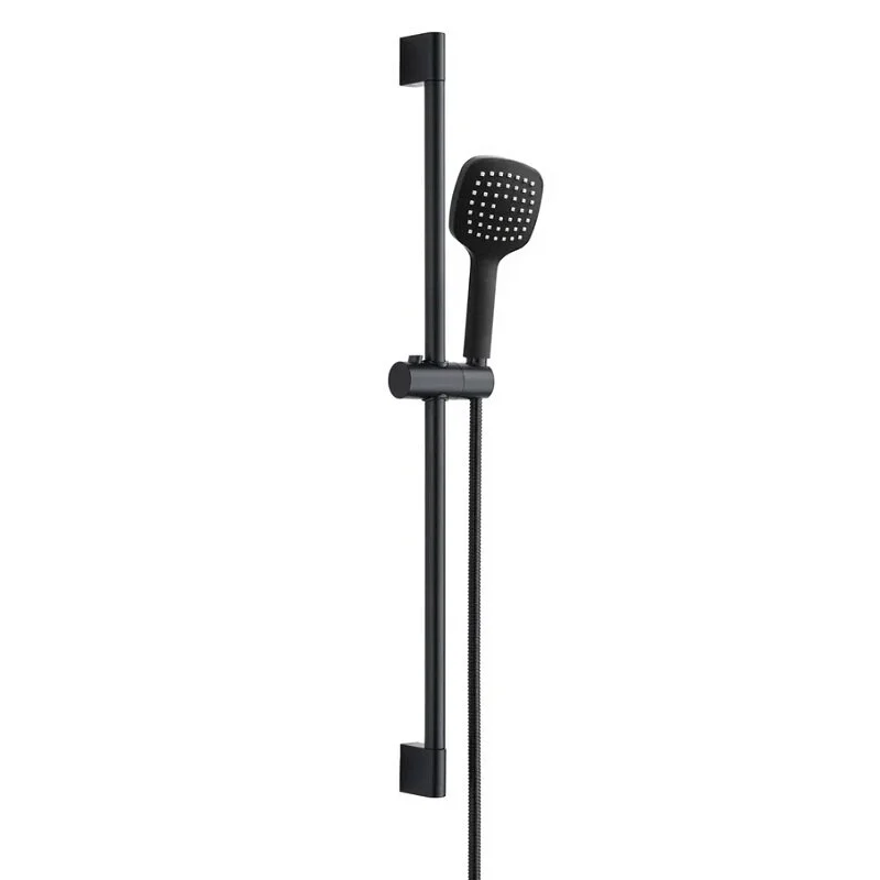 Orange O-Shower OS804b Душевой гарнитур, штанга 700 мм, лейка 1 режим, шланг 1,5 м, черный Orange O-Shower OS804b Душевой гарнитур, штанга 700 мм, лейка 1 режим, шланг 1,5 м, черный