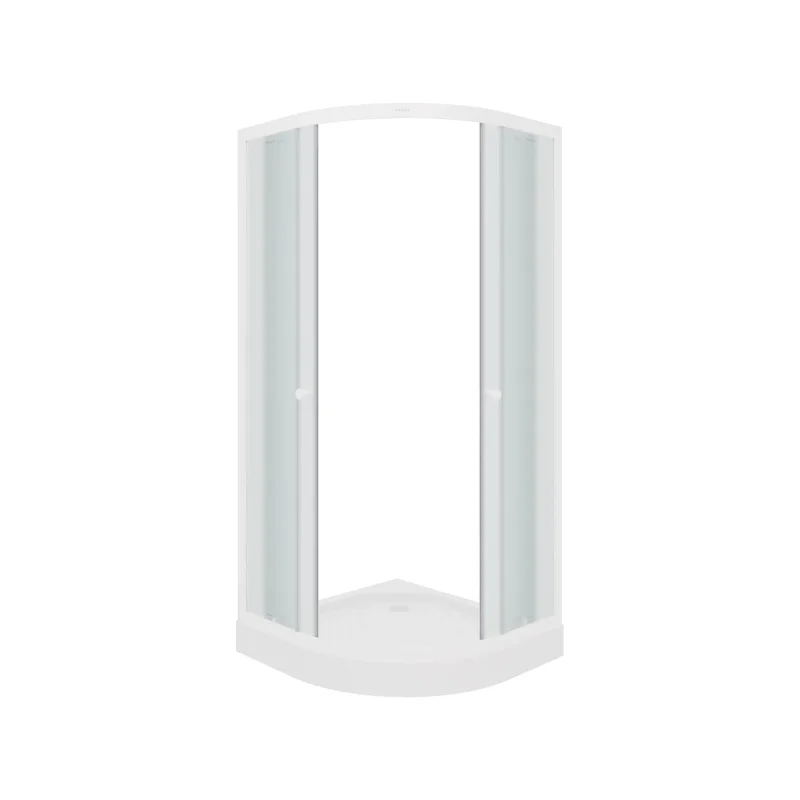 Уголок ZQ121G душевой PARLY с поддоном
