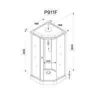 Кабина P911F душевая PARLY 
