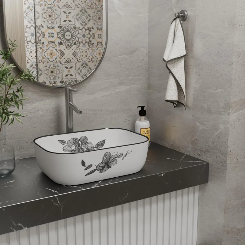 Умывальник Point Венера 46 PN43073WB прямоугольный, белый