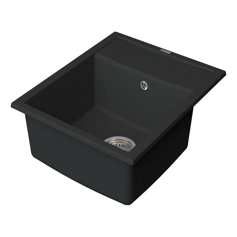 Мойка кухонная Point Римо 60 PN3010B, черный