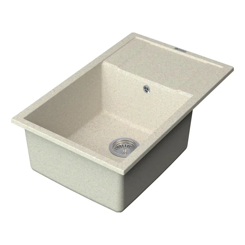 Мойка кухонная Point Велета 78 PN3002BG, светло-бежевый