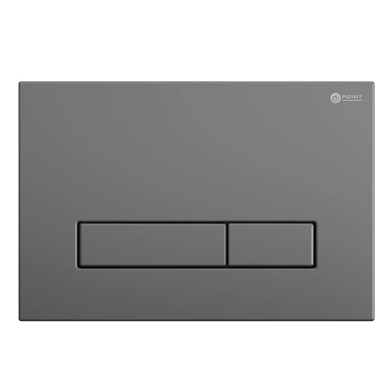 Сет: Система инсталляции Point Элемент для подвесного унитаза PN45120 + Клавиша смыва для инсталляции Point Меркурий, цвет графит, PN44831GM + Унитаз подвесной Point Меркурий безободковый, сид.дюропласт микролифт быстросъем, графит, PN41831GM