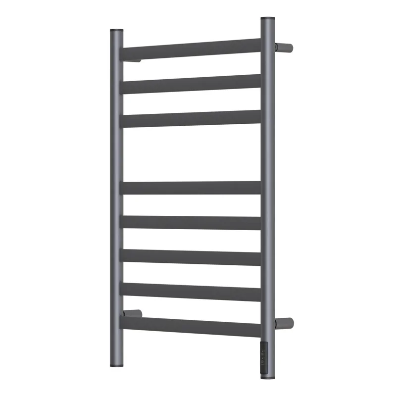 Полотенцесушитель электрический Point Селена PN16858GR П8 500x800, диммер справа, графит премиум	