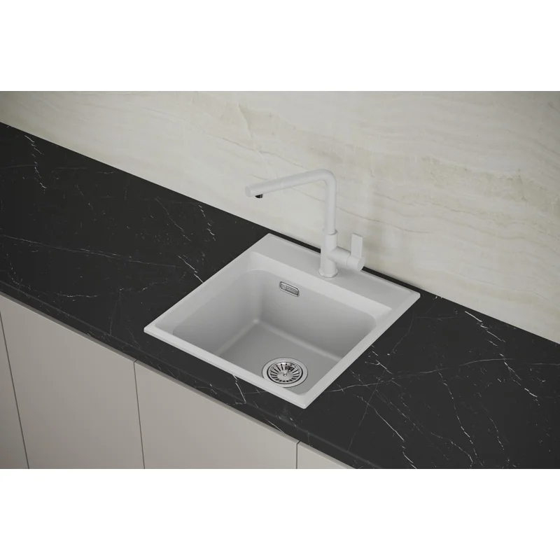 Мойка кухонная Point Мисти 46 белый