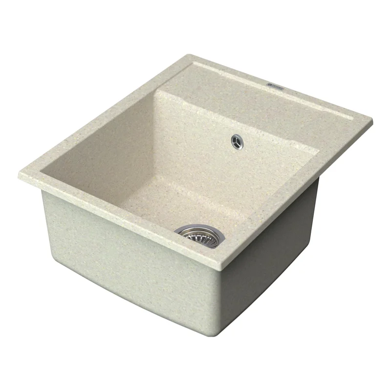 Мойка кухонная Point Римо 60 PN3010BG, светло-бежевый