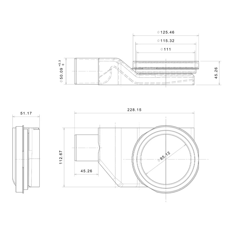 Душевой лоток POINT Гермес сталь 650 арт PN50165