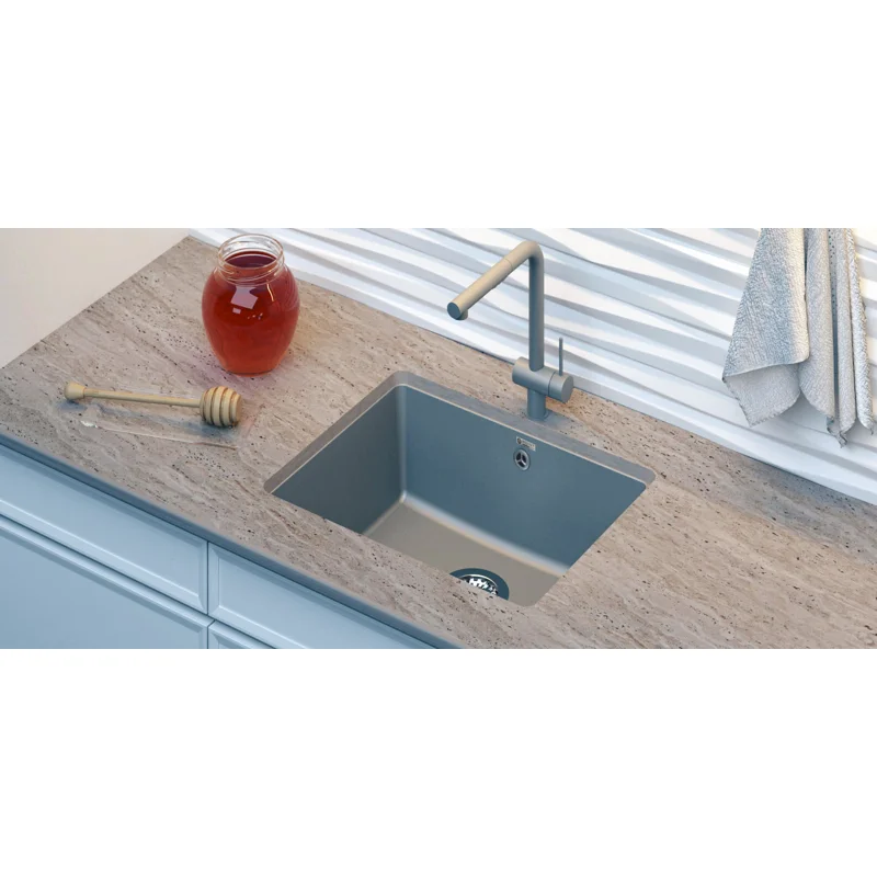 Мойка кухонная Point Сидли 55 PN3007W, белый