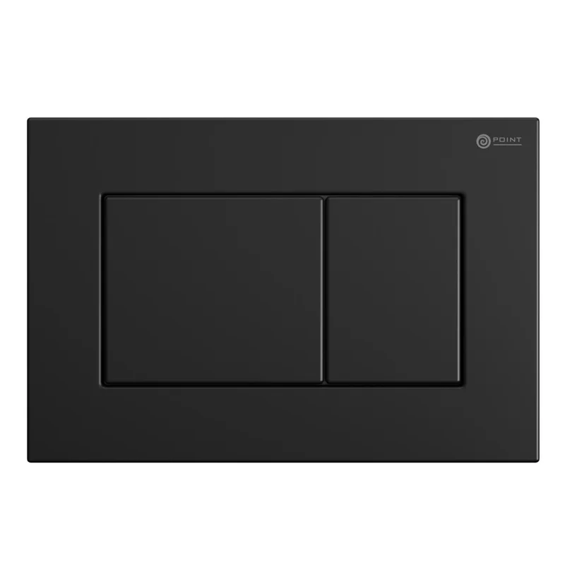 Сет: Система инсталляции Point Элемент для подвесного унитаза PN45120 + Клавиша смыва для инсталляции Point Ника, черная матовая, PN44081BM + Унитаз подвесной Point Ника безободковый, сиденье микролифт PN41081