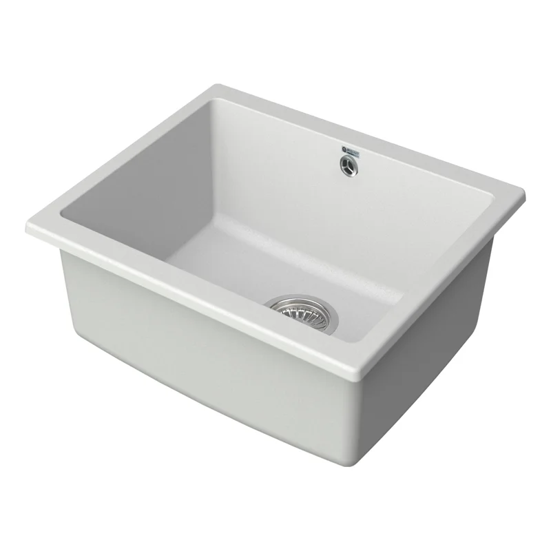 Мойка кухонная Point Сидли 55 PN3007W, белый