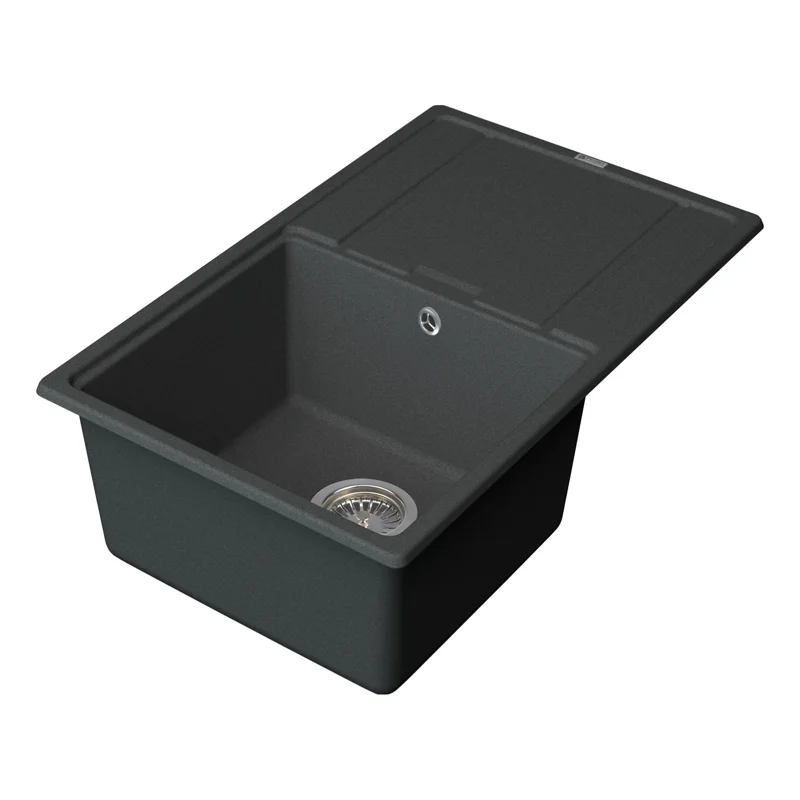 Мойка кухонная Point Лаура 78 PN3005GR, графит