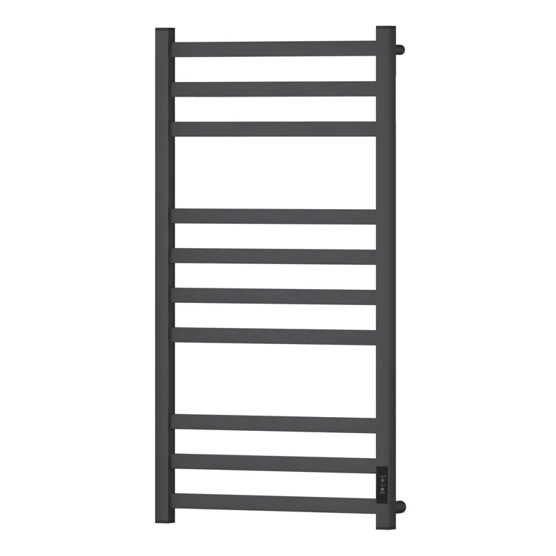 Полотенцесушитель электрический Point Меркурий PN83850GR П10 500x1000, диммер справа, графит премиум