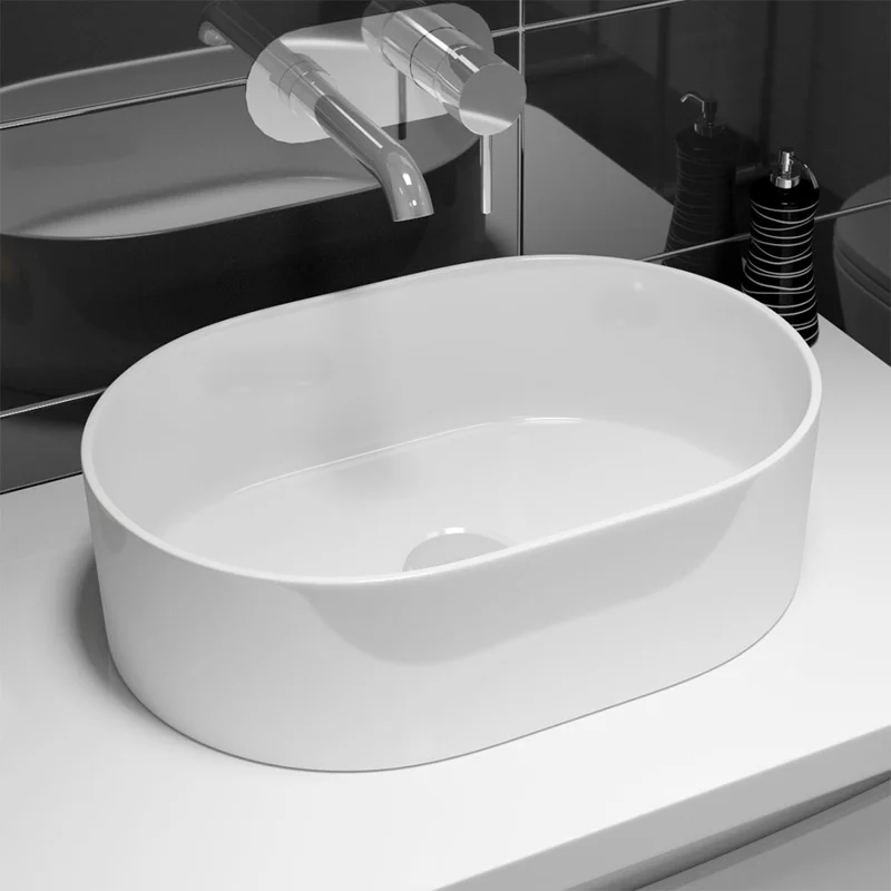 Умывальник Point Виктория 46 PN43062 овальный, белый