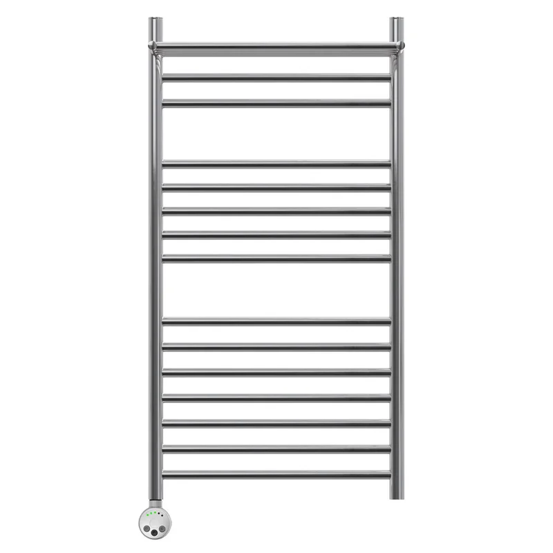 Полотенцесушитель электрический Point Аврора PN10150SPE П14 500x1000 с полкой левый/правый, хром