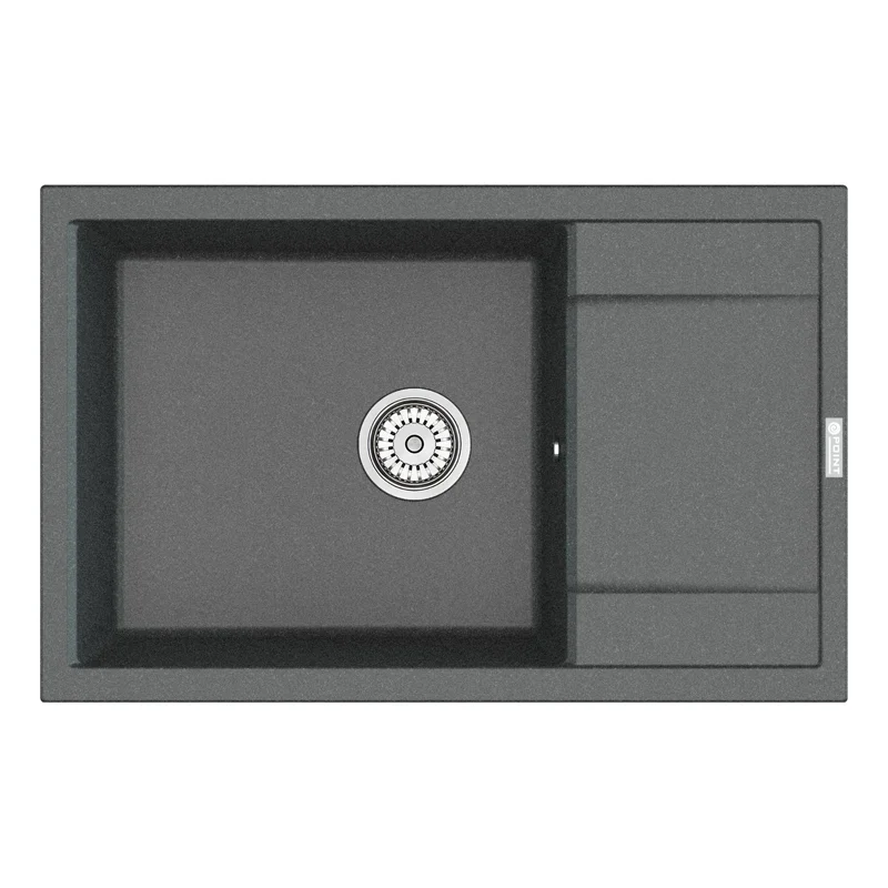 Мойка кухонная Point Велета 78 PN3002GR, графит Мойка кухонная Point Велета 78 PN3002GR, графит