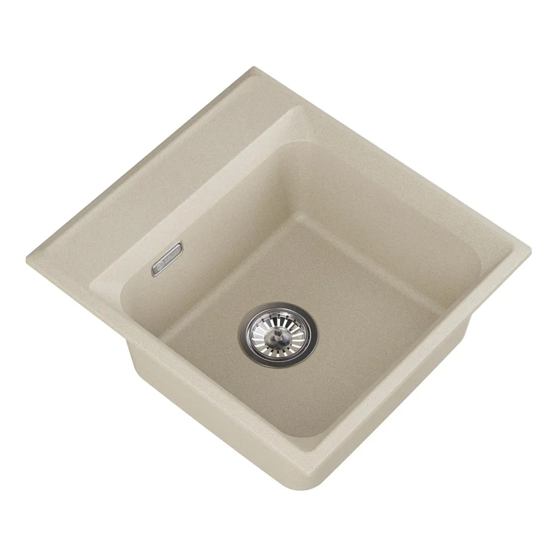Мойка кухонная Point Мисти 46 светло-бежевый