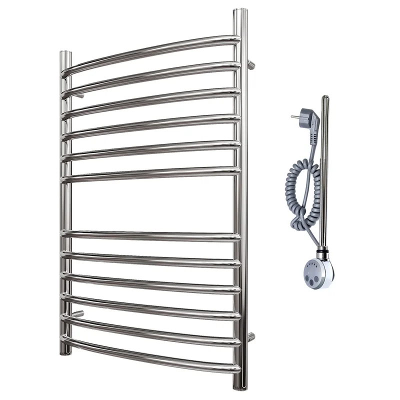 Полотенцесушитель электрический Point Альфа PN05158SE П12 500x800 левый/правый, хром