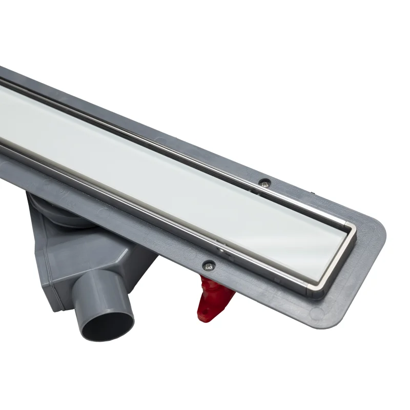 Душевой лоток POINT Деметра стекло белое 550 арт PN50555GLW