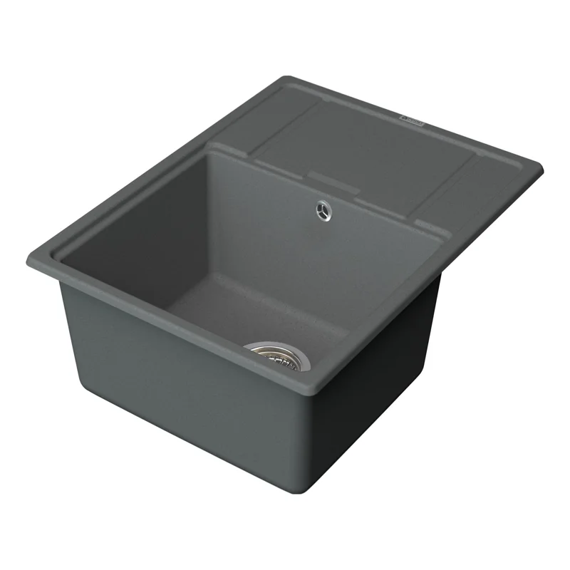 Мойка кухонная Point Стил 65 PN3009AL, серый