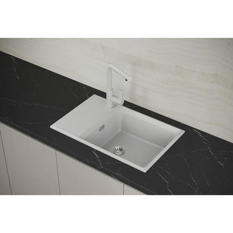 Мойка кухонная Point Этна 78 белый