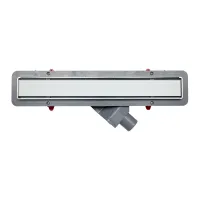Душевой лоток POINT Деметра стекло белое 650 арт PN50565GLW
