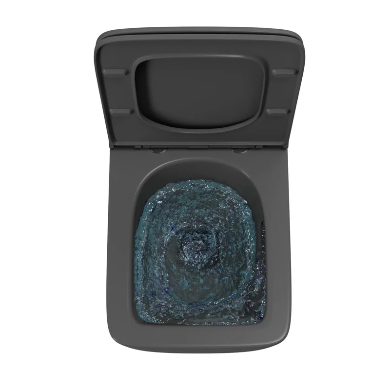 Унитаз подвесной Point Меркурий безободковый, серый мат., сиденье дюропласт микролифт быстросъем., PN41831GM