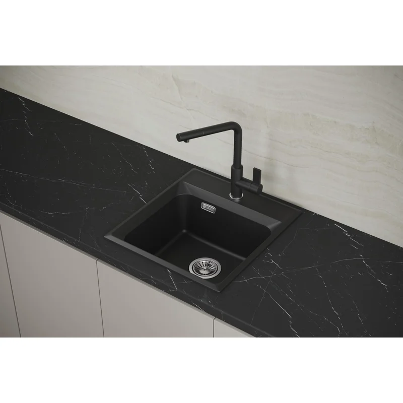 Мойка кухонная Point Мисти 46 черный