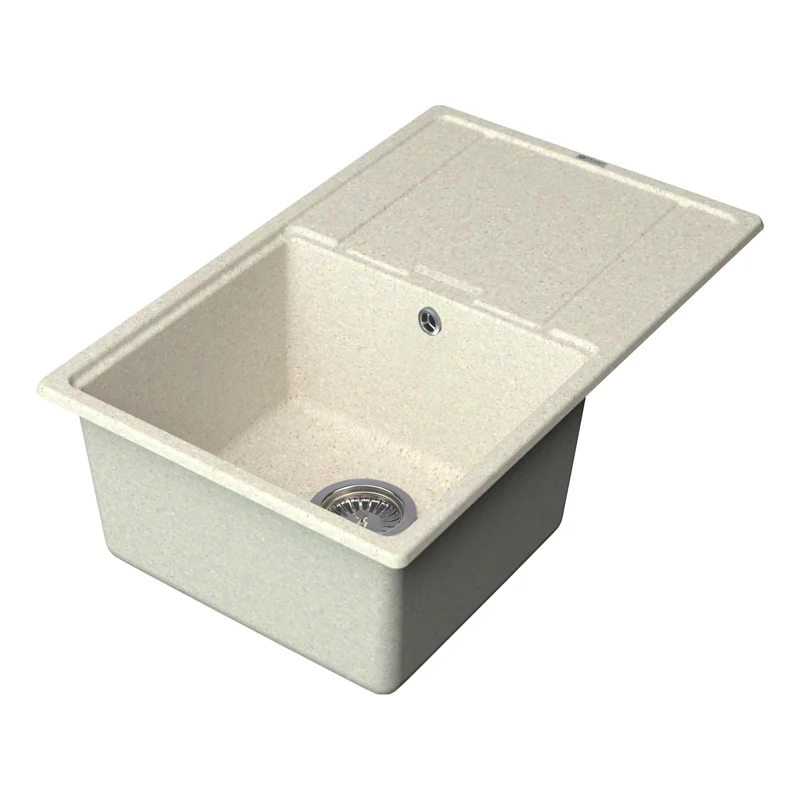 Мойка кухонная Point Лаура 78 PN3005BG, светло-бежевый