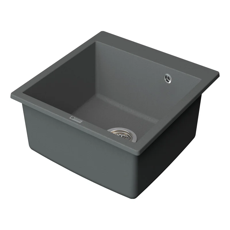 Мойка кухонная Point Арбель 51 PN3001AL, серый