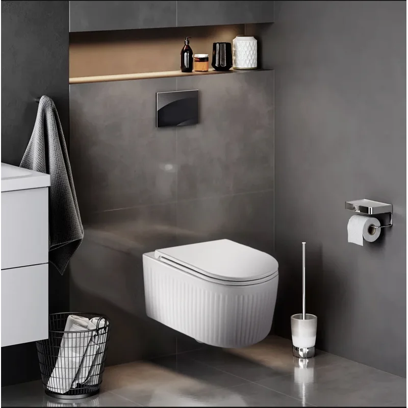 Унитаз подвесной Point Деметра безободковый, белый, сиденье дюропласт микролифт быстросъем., PN41121