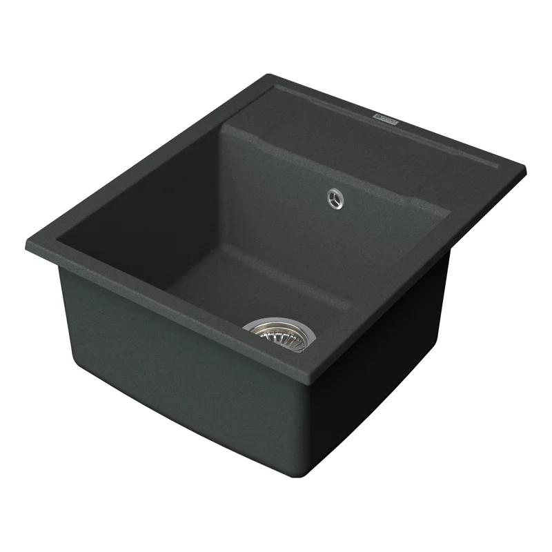 Мойка кухонная Point Римо 60 PN3010GR, графит