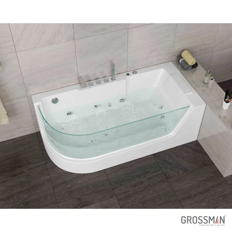 Ванна Grossman гидромассаж. GR-17000-1R (80x170x59) GROSSMAN 1 место