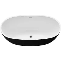 Ванна Grossman отдельностоящая GR-2503M BLACK Classic (170x87x58) GROSSMAN 1 место