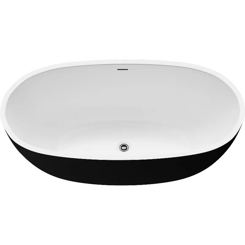 Ванна Grossman отдельностоящая GR-2503M BLACK Classic (170x87x58) GROSSMAN 1 место