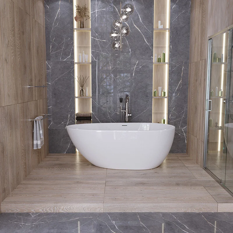 Ванна Grossman отдельностоящая GR-1102 Fly (170x80x60) GROSSMAN 1 место