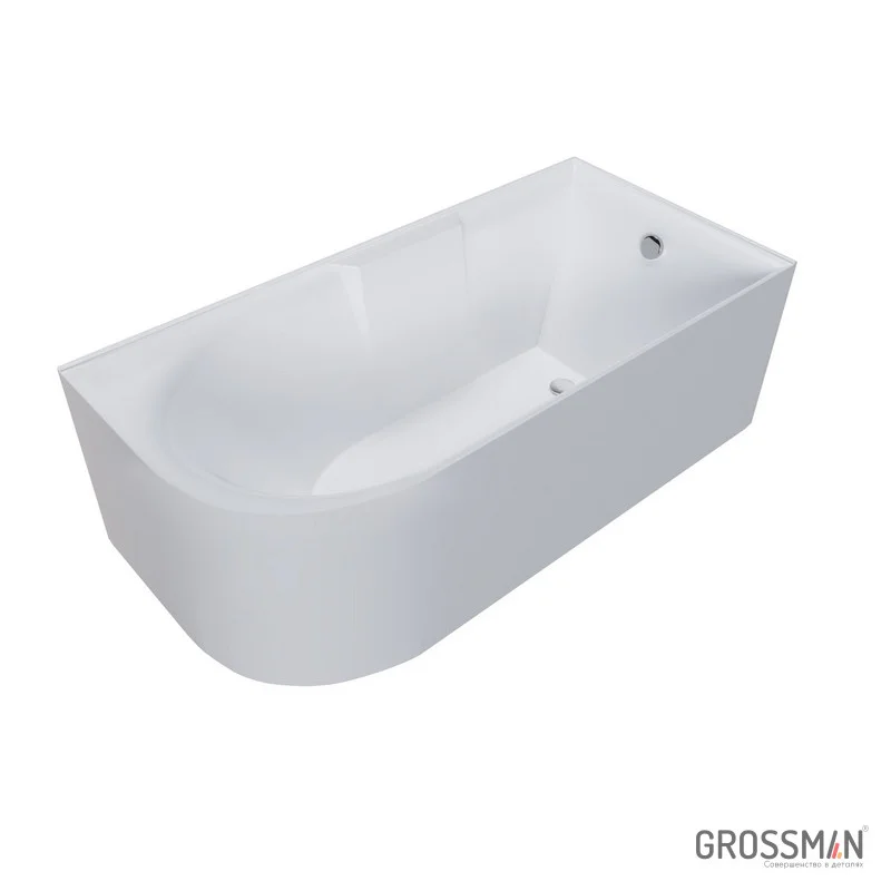 Ванна Grossman Cristal пристенная GR-2202R (75x170x56) GROSSMAN 1 место