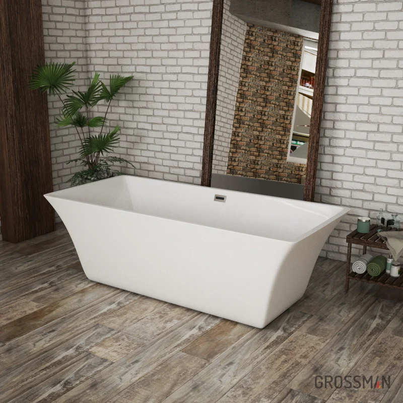 Ванна Grossman Cristal отдельностоящая GR-1901 (180x80x56) GROSSMAN 1 место
