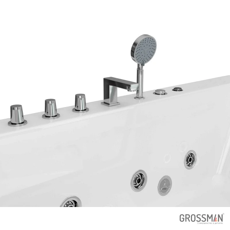 Ванна Grossman гидромассаж. GR-16085-1 (85x160x58) GROSSMAN 1 место