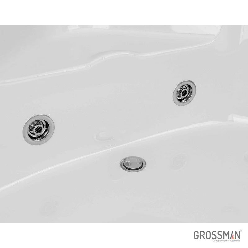 Ванна Grossman гидромассаж. GR-13513 (135x135x59) GROSSMAN 1 место