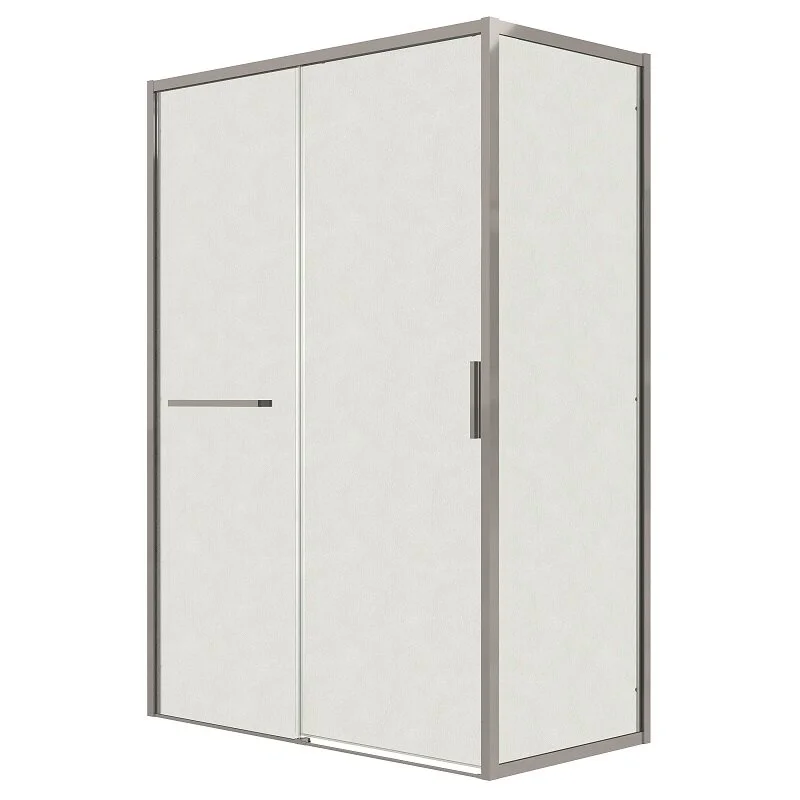 Душевой уголок Grossman 120.K33.05.1380.10.02 Style (130*80*195) хром, стекло шиншилла, 2 места