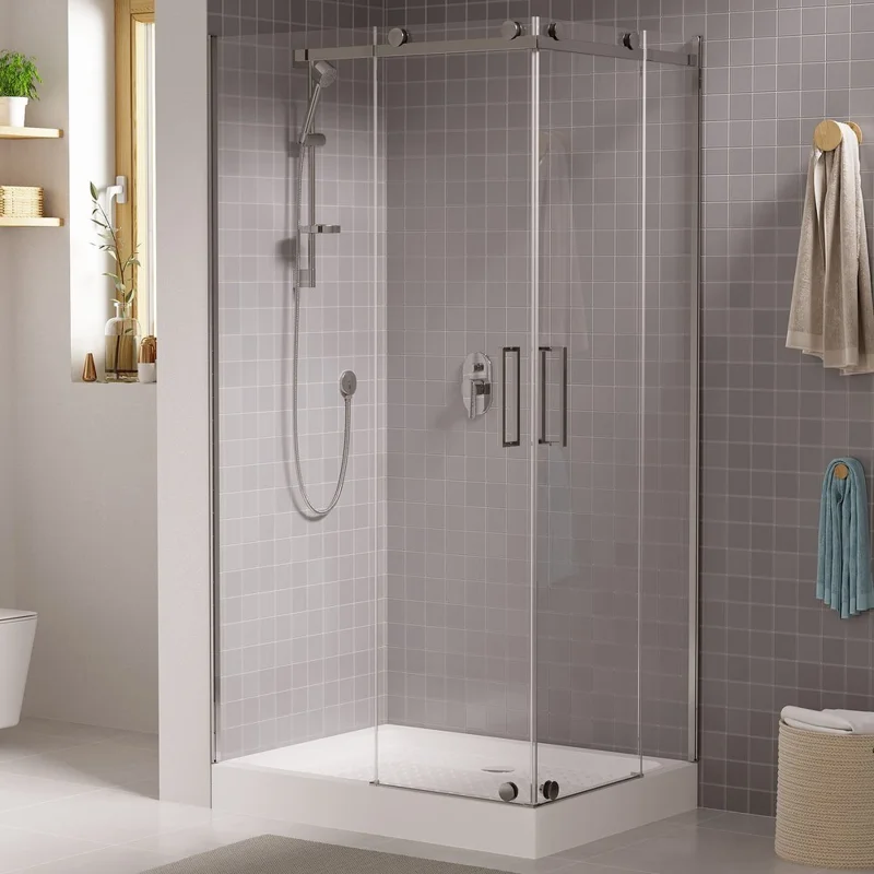 Душевой уголок Grossman GR-1120L Cosmo 120*90*190 прямоугольник, двери раздвижные 2 места