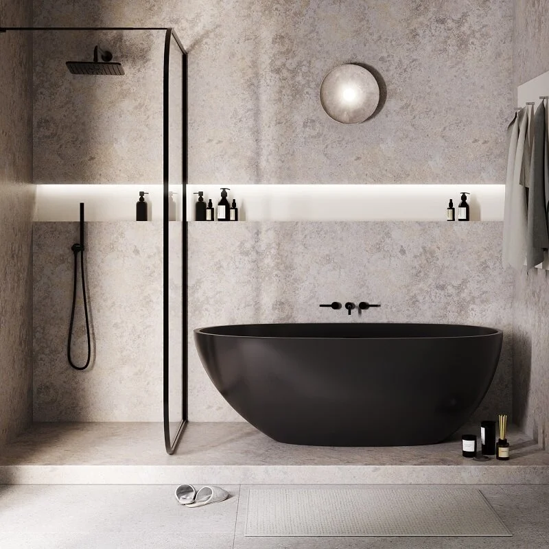 Ванна Grossman отдельностоящая GR-1104MBB Fly (170x75x58) GROSSMAN 1 место