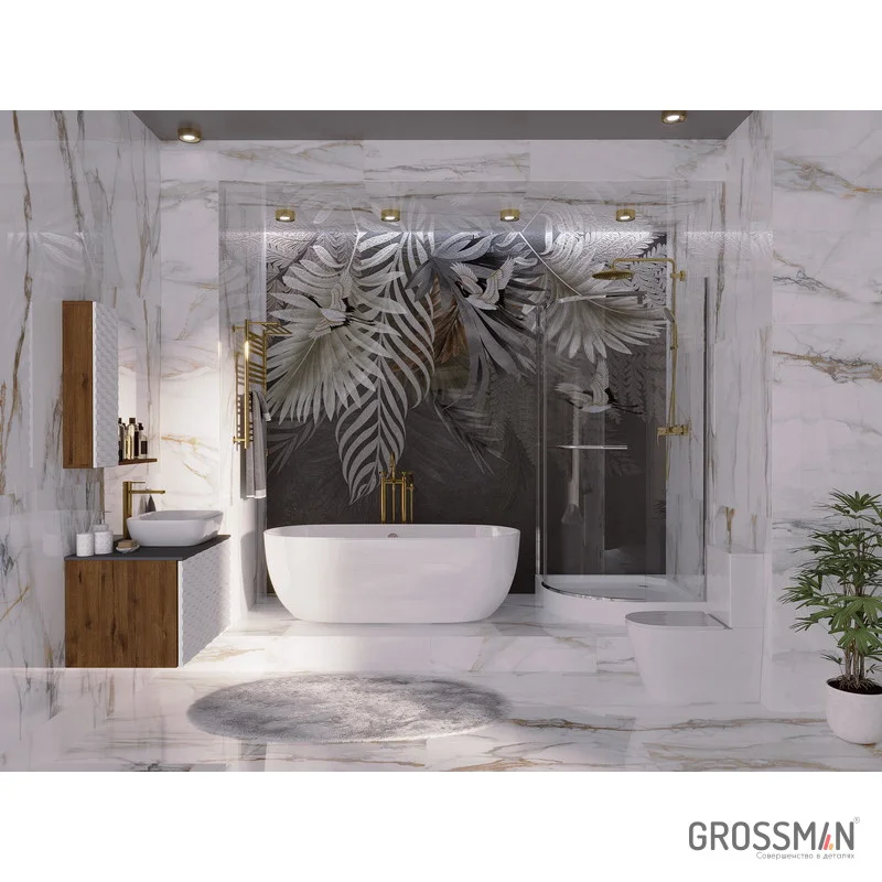 Ванна Grossman отдельностоящая GR-2501 Classic (170x80x58) GROSSMAN 1 место