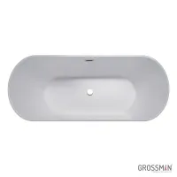 Ванна Grossman отдельностоящая GR-2701 Black (150x70x60) GROSSMAN 1 мест