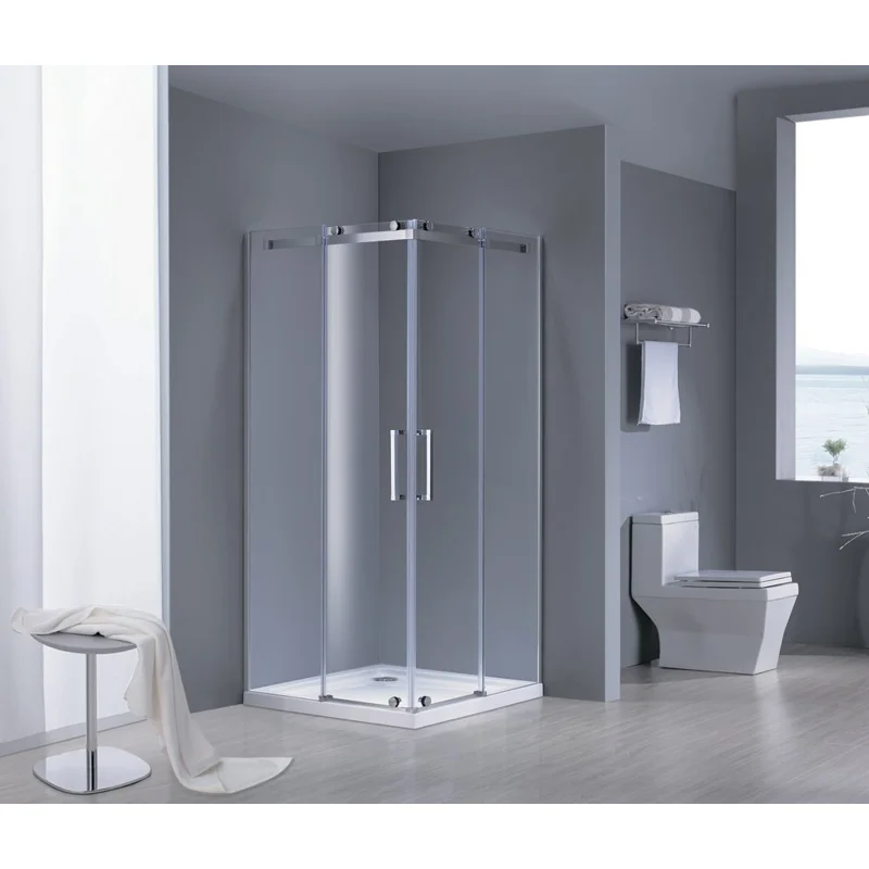 Душевой уголок Grossman GR-1110L Cosmo 110*90*190 прямоугольник, двери раздвижные 2 места