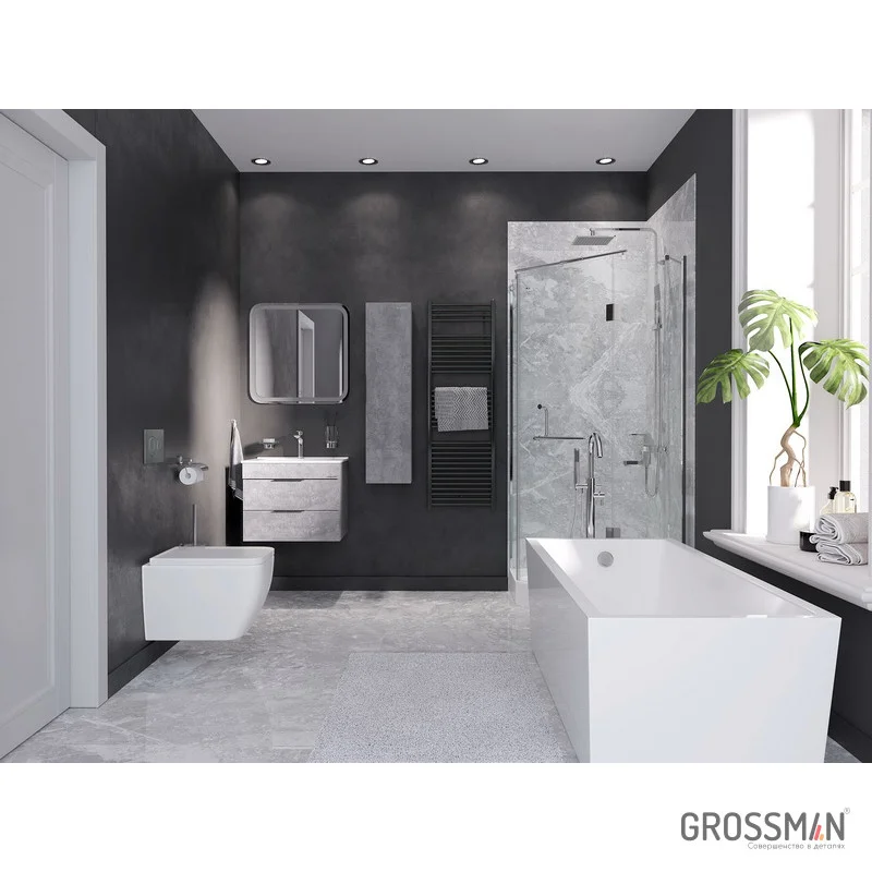 Ванна Grossman Cristal отдельностоящая GR-2021 (180x80x58) GROSSMAN 1 место